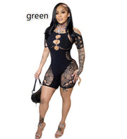 Women's Sexy Slim Fit Hollow Out Jumpsuit