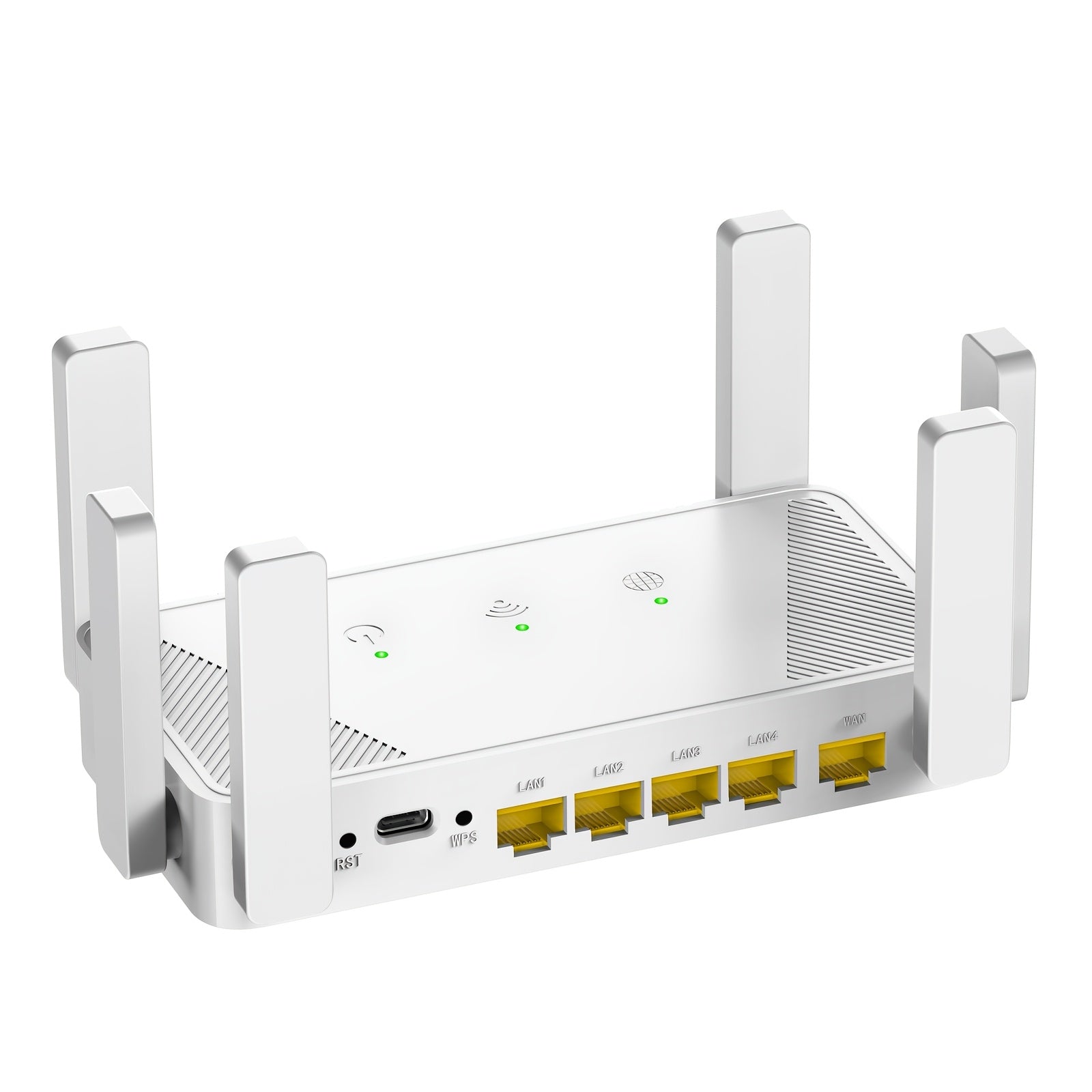 6-Antenna Portable WiFi Router with Repeater Mode