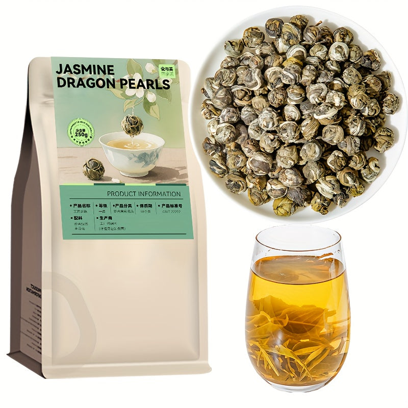 Jasmine Dragon Pearl Loose Leaf Green Tea – 250 g