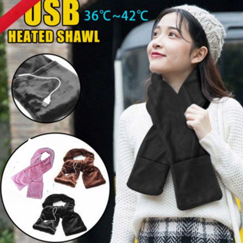 Stay Warm Anywhere with Our Soft Heating Wrap