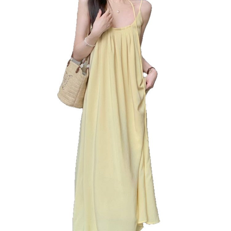 Beach-style Strap Dress for Women