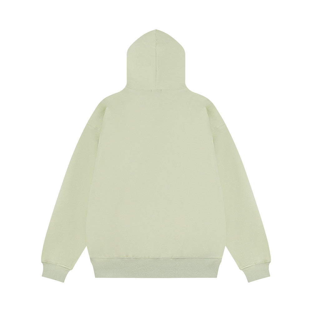 Cute Bear Bow Embroidered Hooded Sweatshirt