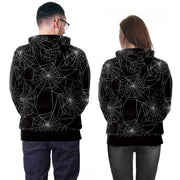 Women's Halloween Skull Casual Hooded Sweatshirt