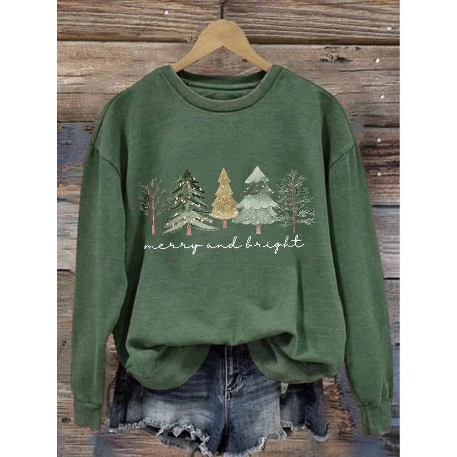 Women's 3D Cartoon Print Long Sleeve Raglan Sweater