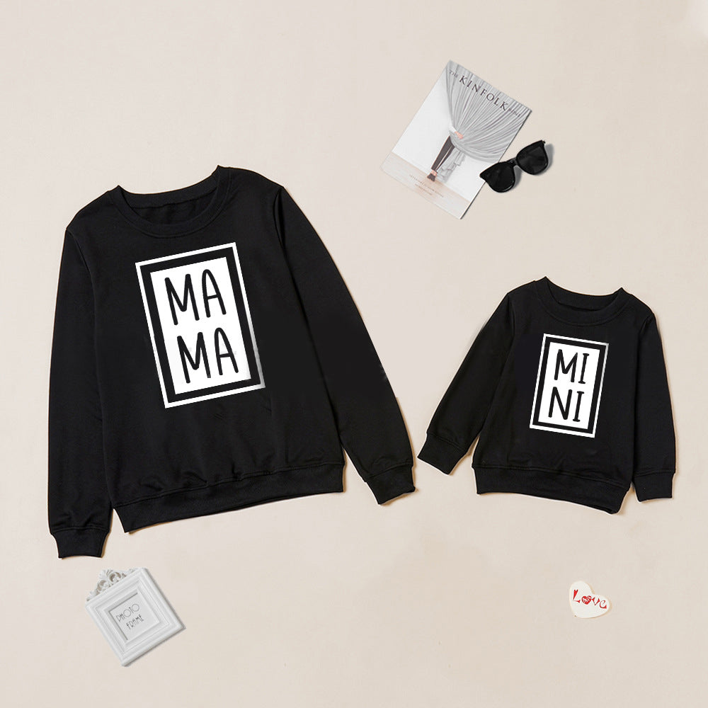 Matching Family Colorblock Hoodies for Mom and Daughter