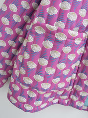 Quilted Print Cotton-Padded Jacket
