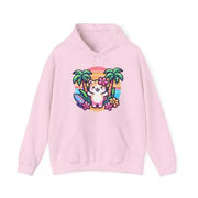 Cozy Cartoon Print Loose Streetwear Hoodie for Women