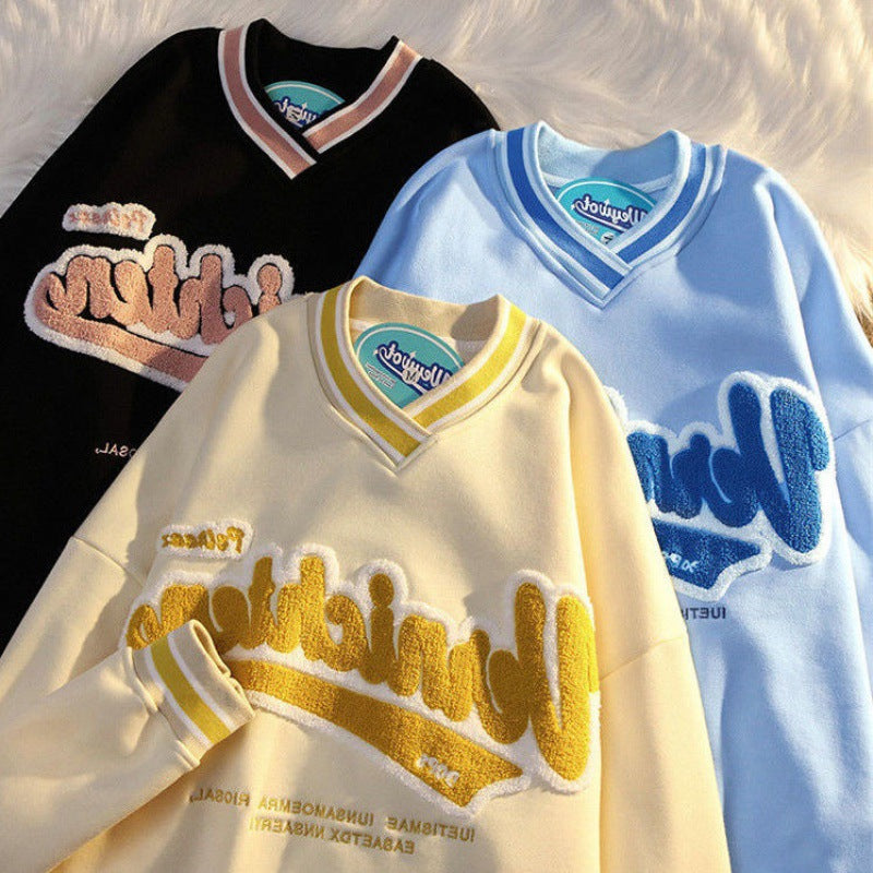 Vintage Couple Pullover Knit Sweater