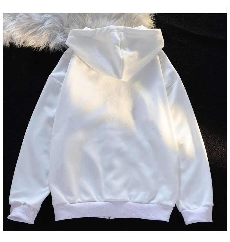 Women's Gradient Trendy Hooded Pullover Sweater
