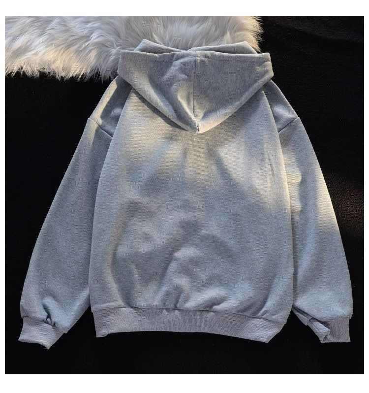 Women's Gradient Trendy Hooded Pullover Sweater