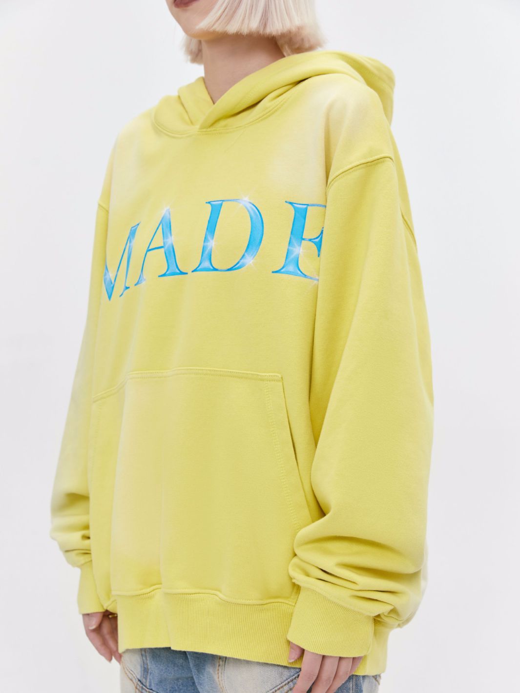 Cozy Letter Print Oversized Sweatshirt for Women