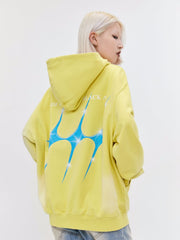 Cozy Letter Print Oversized Sweatshirt for Women