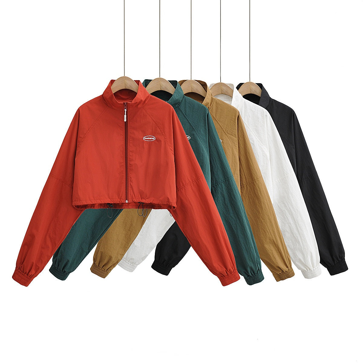 Women's Sporty Stand-Collar Windproof Cardigan Jacket