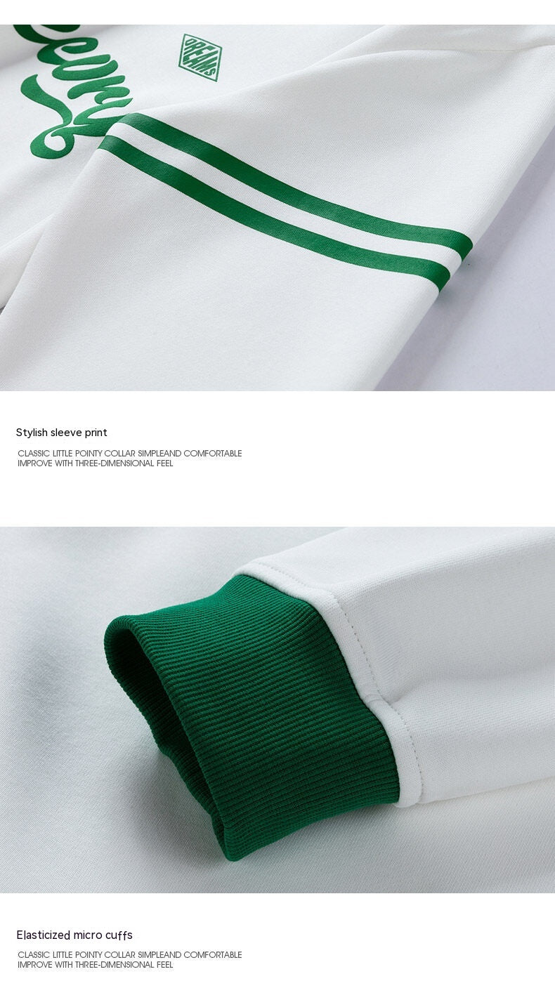 Men's Japanese Retro Lapel Sweater Workwear Pullover