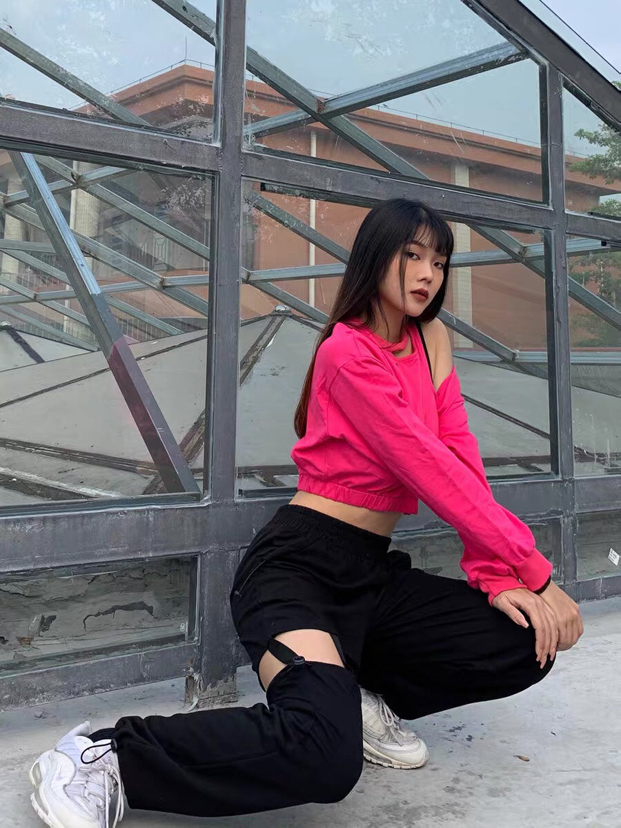 Cozy Loose Long Sleeve Crew Neck Women's Sweater Top