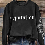 Women's 3D Printed Casual Pullover Sweatshirt