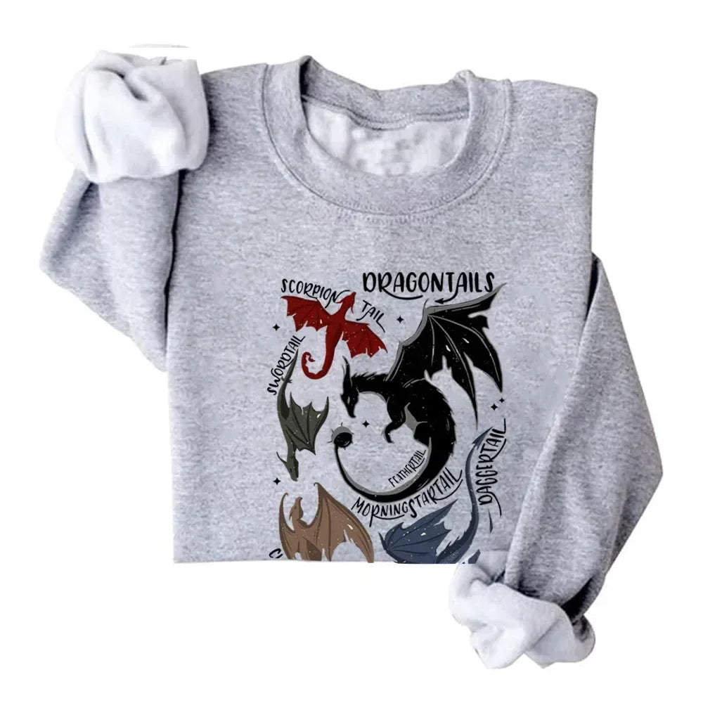 Retro War College Graphic Sweatshirt for Women