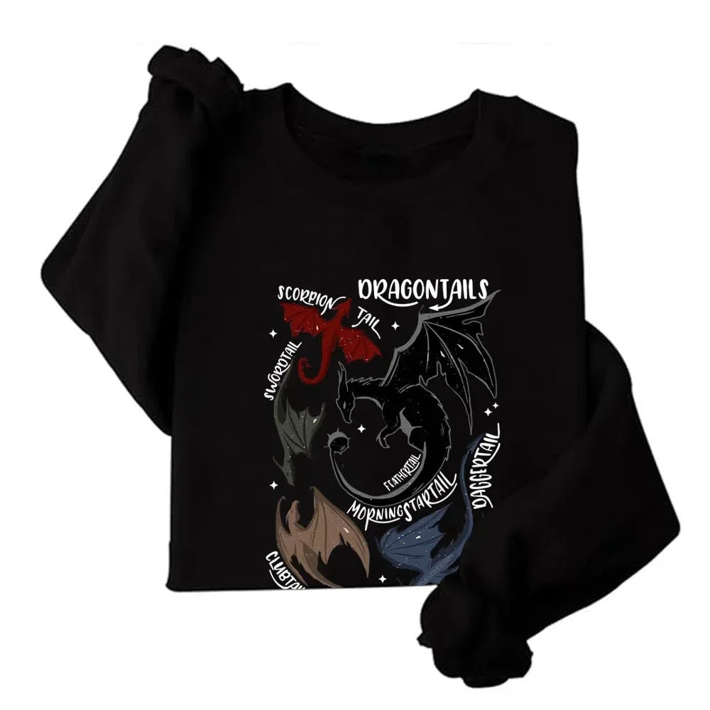 Retro War College Graphic Sweatshirt for Women