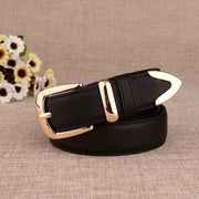 Add a Pop of Personality with Alloy Buckle Belts