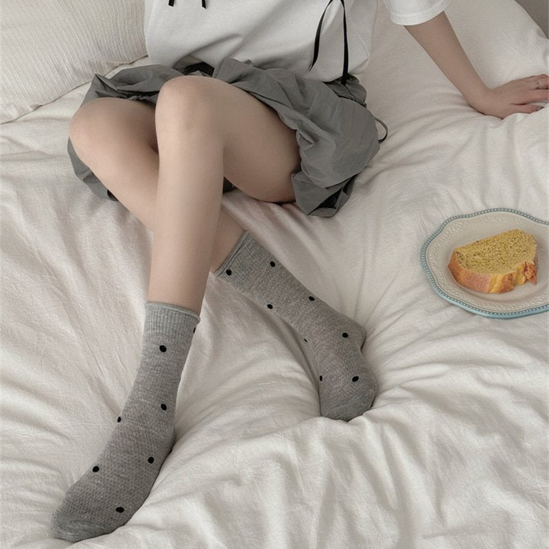 Breathable Mid-Calf Socks for Women