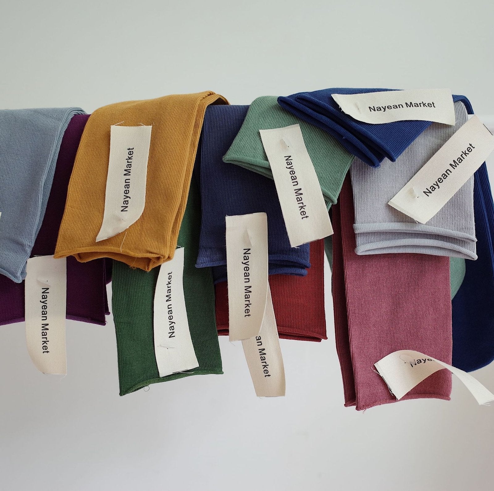 Women's Colorful Combed Cotton Socks