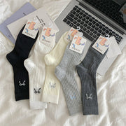 Chic Bow Tube Socks for Women