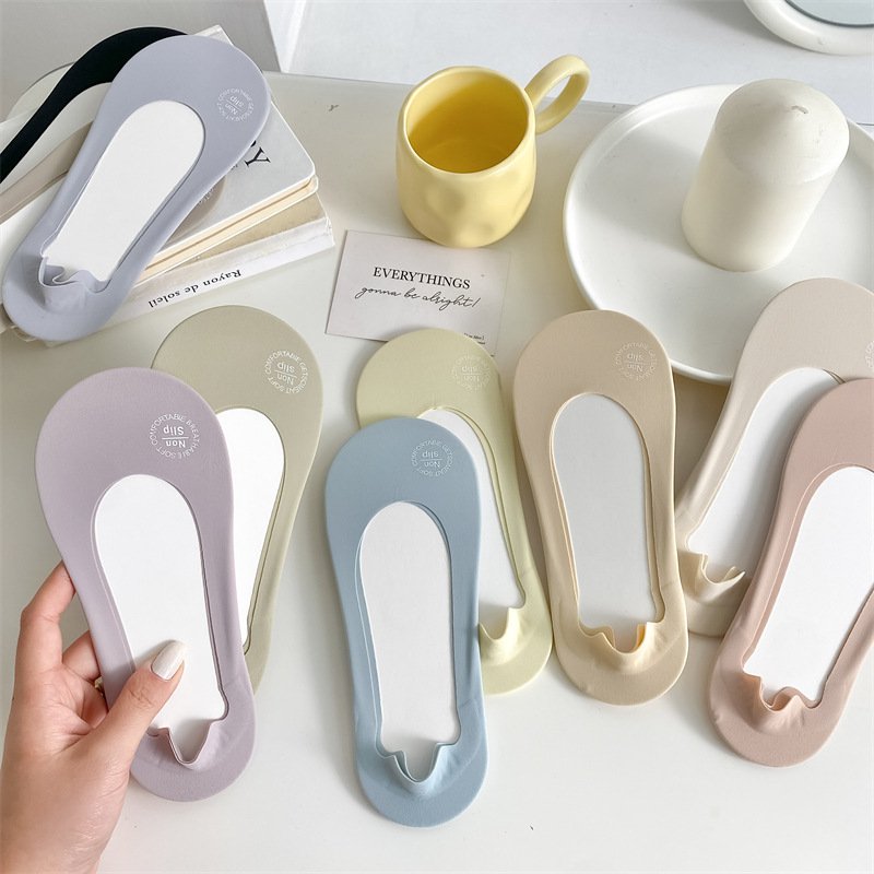 Colorful Invisible Socks for Women