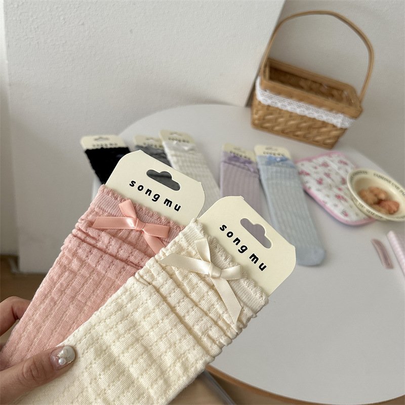Breathable Mid-Calf Socks for Women