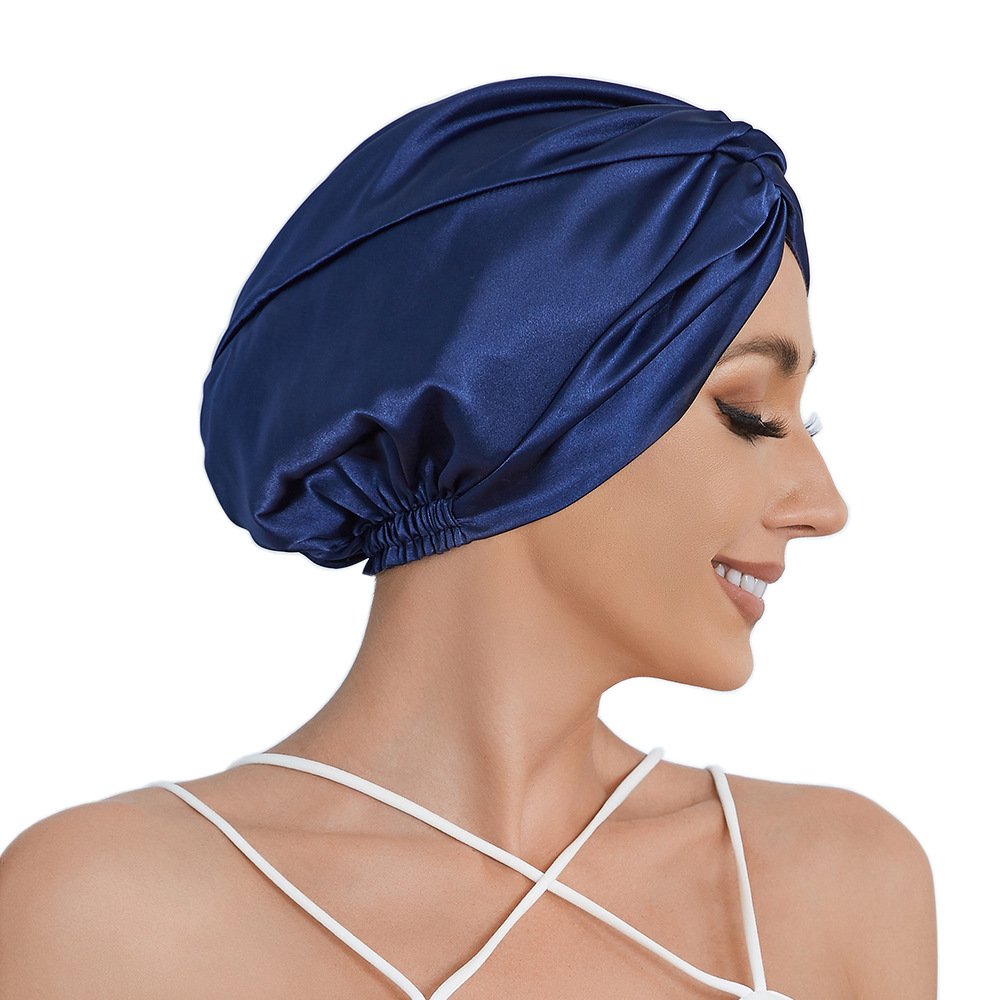 Soft Satin Receiving Hat for Women