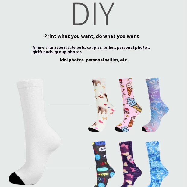 Seamless Digital Socks for Women - Breathable & Soft
