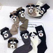 Cute Cartoon Puppy Socks for Women