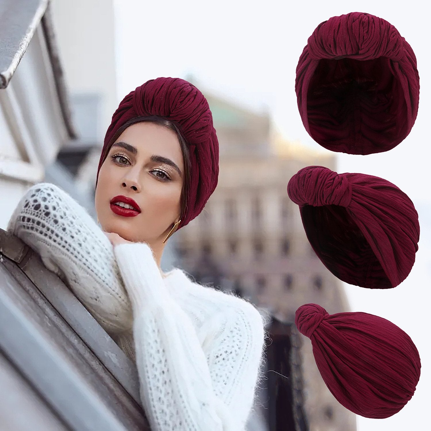 Winter Tam-o'-shanter Hats for Women