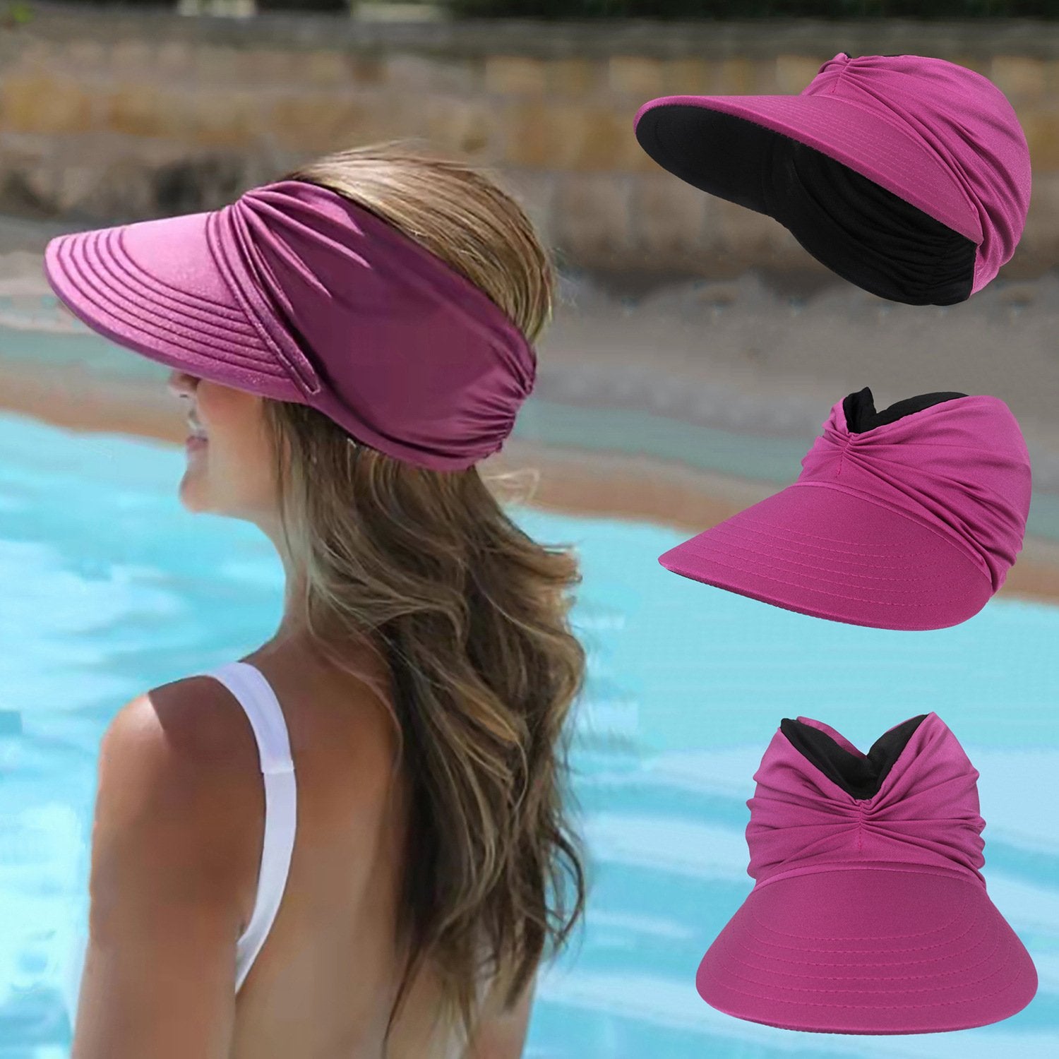 Double-Sided Sun Hat for Sun Protection
