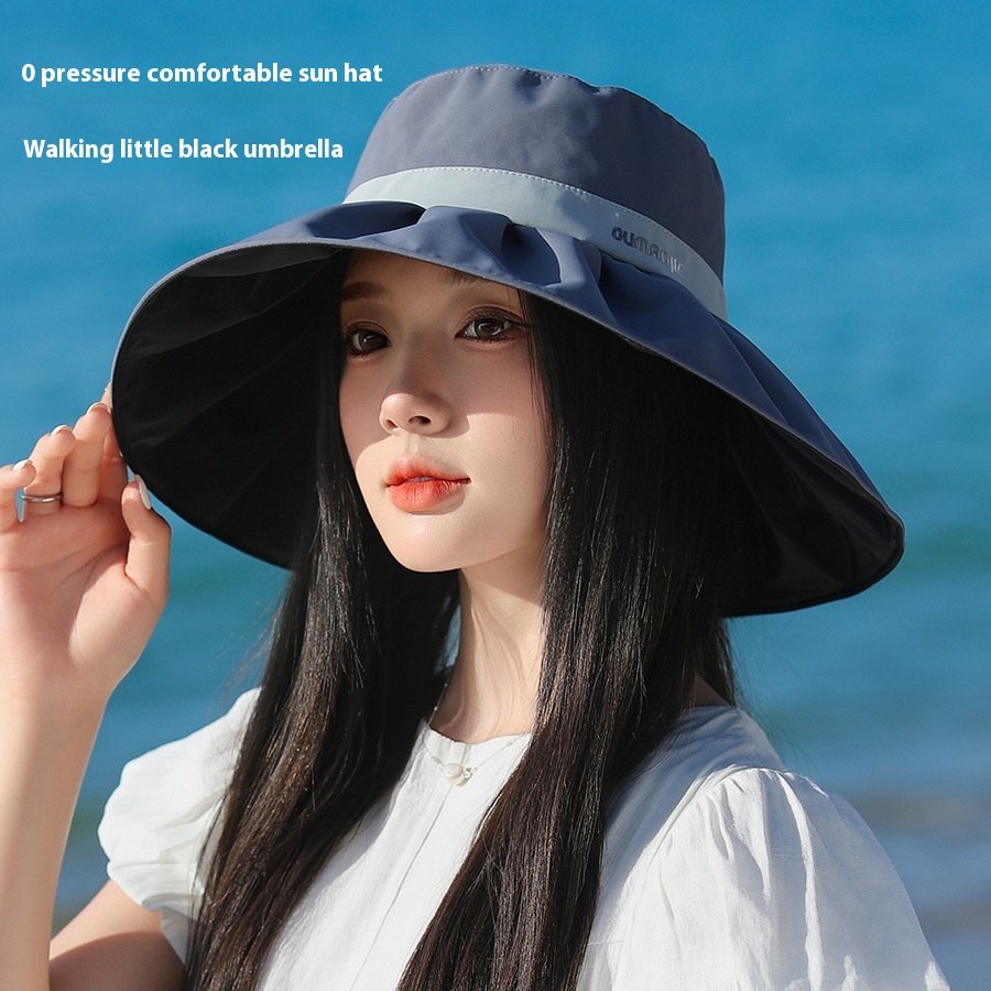 Casual Sun Protection Big Brim Hat for Women