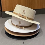 Rhinestone Summer Sunshade Hat for Women