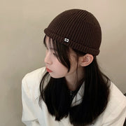 Warm Woolen Dome Knit Hats for Women