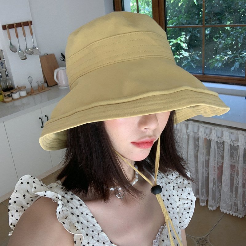 Sun-Proof Lemon Bucket Hat for Women