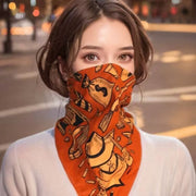 Add a Retro Touch with Our Square Denim Scarf