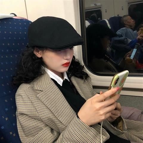 Retro Cotton Beret