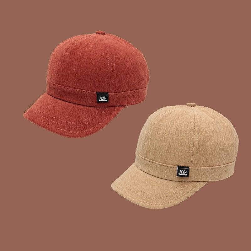 All-match Short Brim Baseball Hat for Women