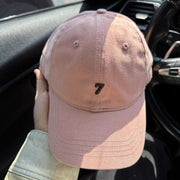 Adjustable 7-Panel Baseball Cap for Women