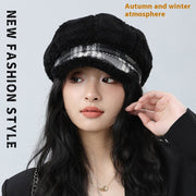 Warm Octagonal Beret for Women - Soft & Stylish