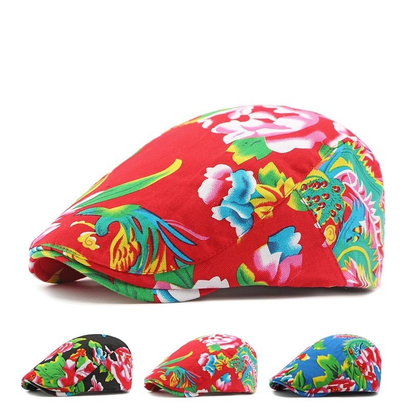 Personalized British Retro Beret for Women