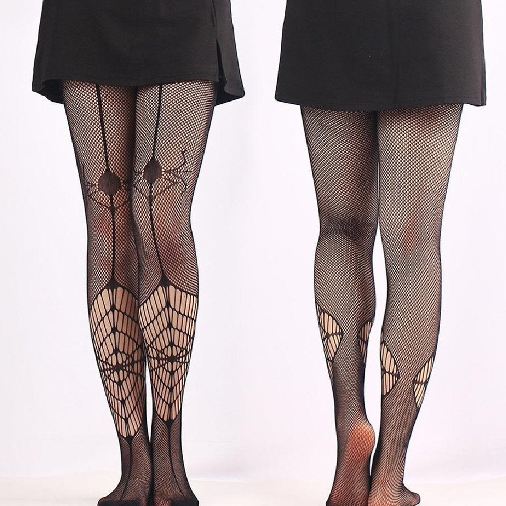 Sexy Spider Web Fishnet Leggings for Women