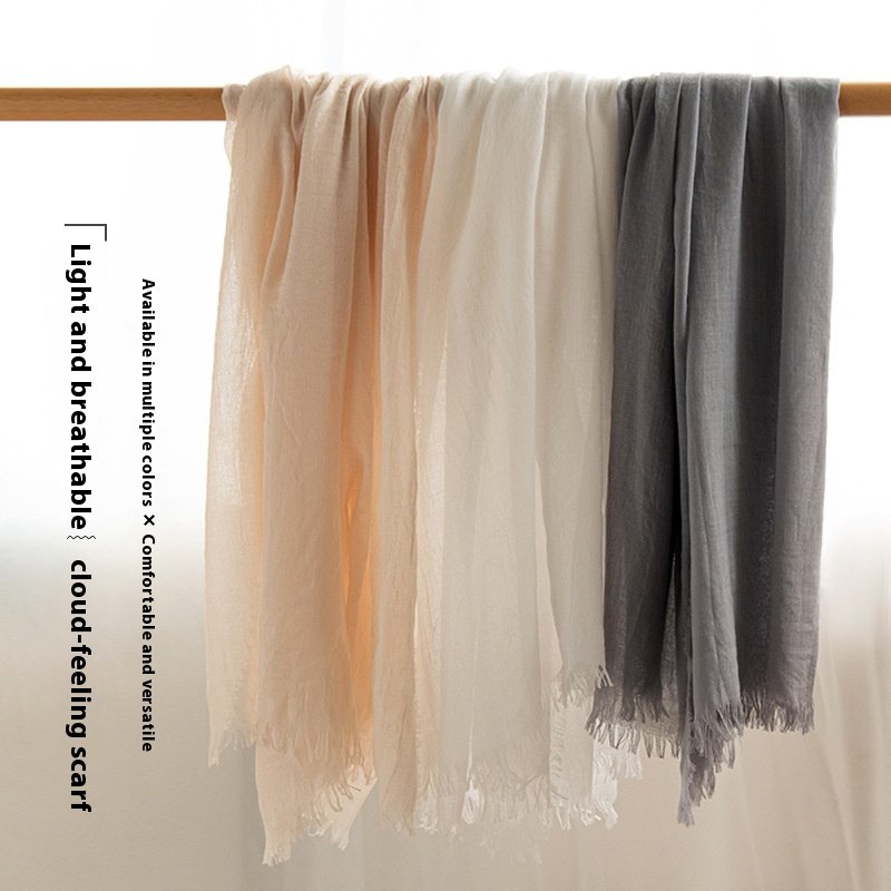 Sun Protection Scarf - Breathable Summer Scarf