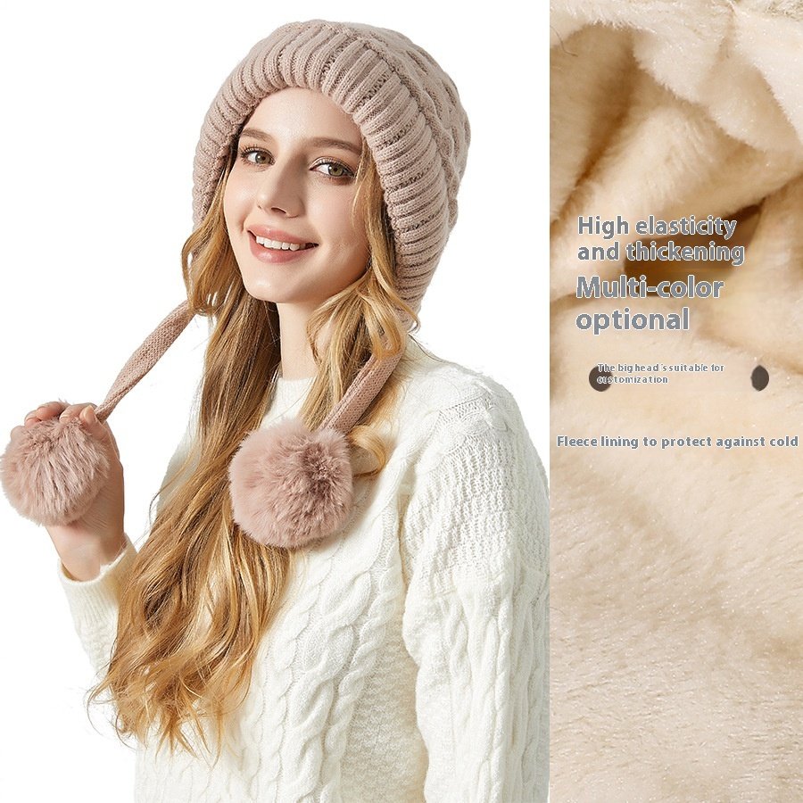 Warm Rabbit Fur Hat