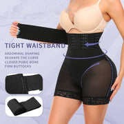 Waist Trimmer Abdominal Pants for Men, Plus Size Buckle Strap Tight Waist Belt