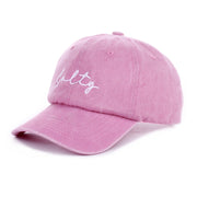 Washed Cotton Baseball Cap