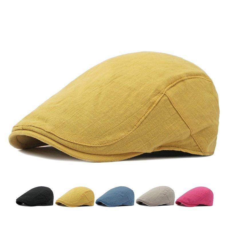 Summer Beret Hat - Breathable Sunshade