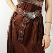 Retro Buckle Women's Belt